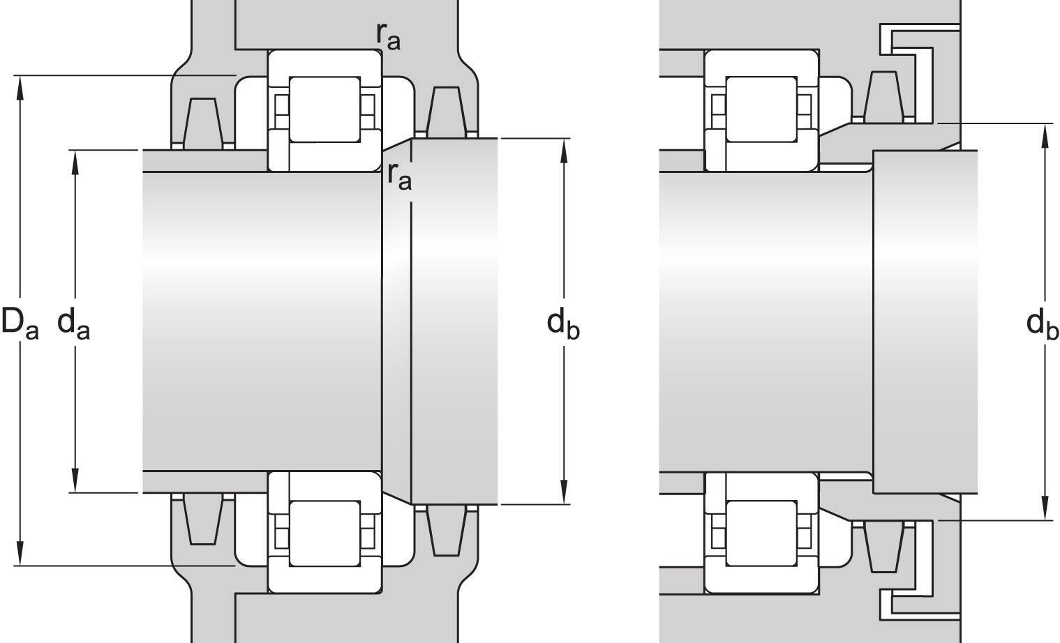 Skf Nup Ecp Roulement Rouleaux Cylindriques Une Rang E X