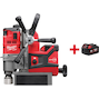MILWAUKEE M18 FMDP-502C FUEL magnetische boorpers met permanente magneet in transportkoffer (2x 5,0Ah accu + lader) - 4933451012