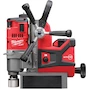 MILWAUKEE M18 FMDP-502C FUEL magnetic drill press with permanent magnet in transport case (2x 5.0Ah battery + charger) - 4933451012
