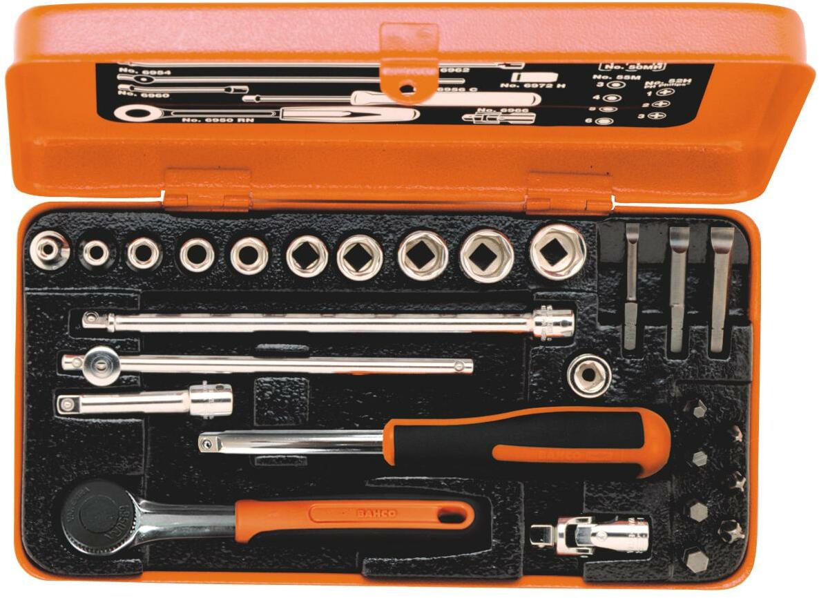 Bahco dopsleutelset 1-2 | 7819SRE - 7819SRE
