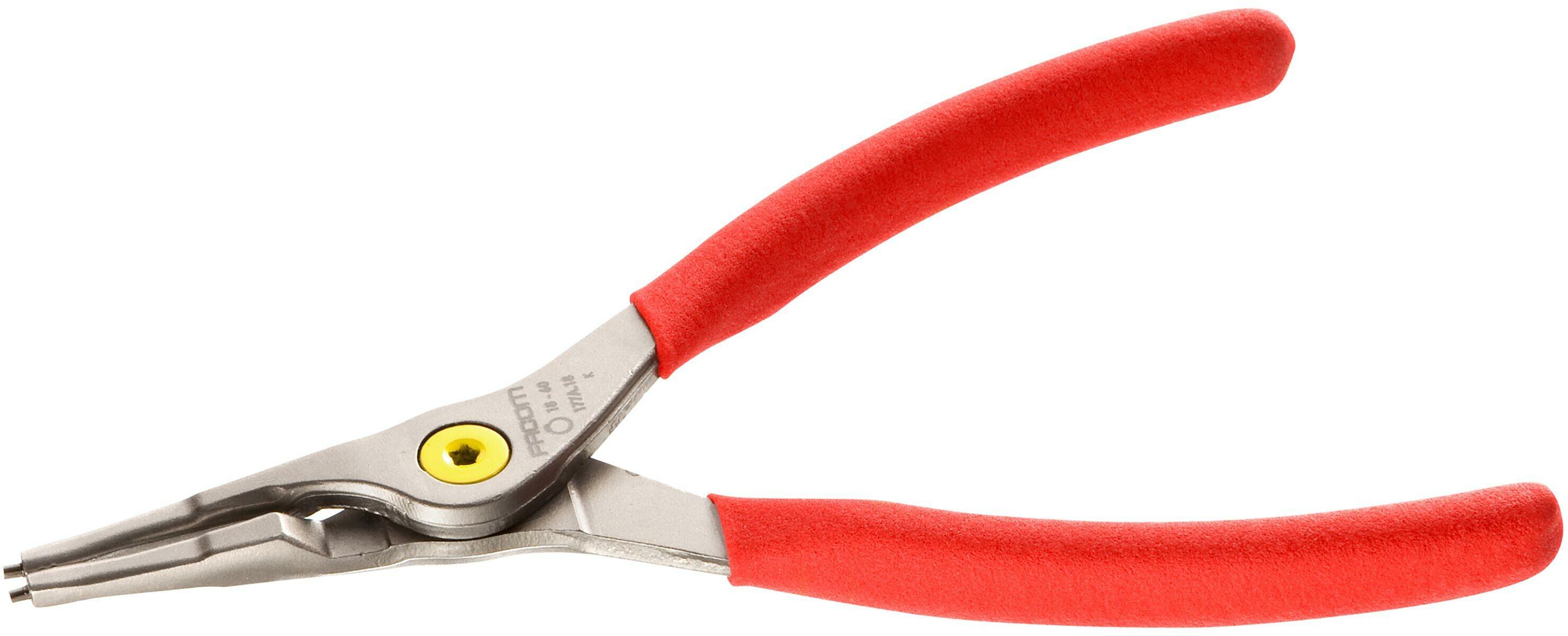 Facom 177A.13 Pince à Circlips Extérieurs Bec Droit 12-25 Mm – Outil Pro Avec Embouts Résistants Et Gaines Antiglisse