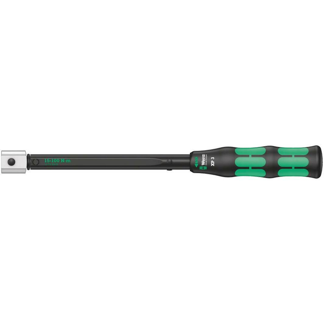 Wera Clé Dynamométrique à Cliquet Click-Torque B 1 3/8" 10-50 Nm - Verte