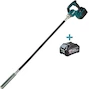 MAKITA VR004GM101 Vibrateur de béton sans fil 40Vmax XGT avec aiguille vibrante Ø 38 mm 1,2 m (1x batterie 4.0Ah + chargeur)