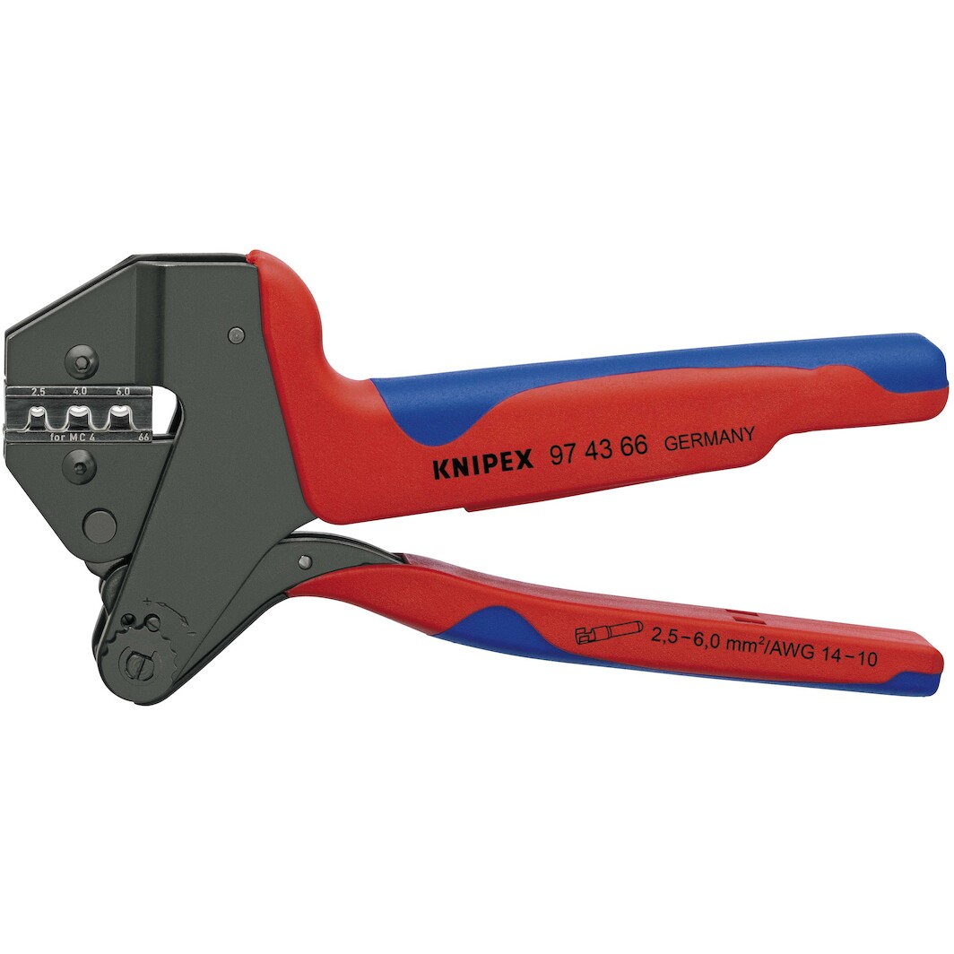 Knipex Systeem krimptang zonder inzet, 97 43 200 A