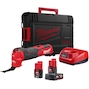 MILWAUKEE M12 FMT-422X FUEL cordless multitool in HD box (4.0Ah battery + 2.0Ah battery + charger) - 4933472239