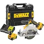 DEWALT DCS512P2-QW 12V XR brushless cordless circular saw 47mm 140mm in TSTAK (2x 5.0Ah battery)