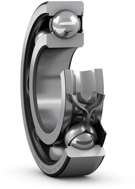 Roulement à Billes 6305-2RS - Dimensions 25x62x17mm, Joints Caoutchouc Des Deux Côtés, Qualité Jsb