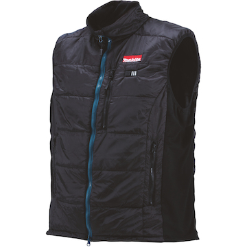 Bodywarmer chauffant