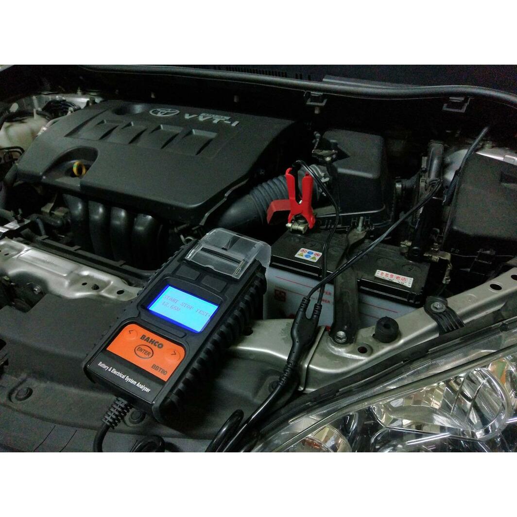 BAHCO BBT80 Testeur De Batterie Digital Avec Imprimante 6V Et 12V Klium bahco-bbt80-testeur-de-batterie-digital-avec-imprimante-6v-et-12v-klium