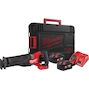 MILWAUKEE M18 ONEFSZ-502X FUEL ONE-KEY SAWZALL Batterie Scie d'encastrement en boîte HD (2x 5.0Ah batterie + chargeur) - 4933478294