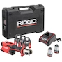 RIDGID RP 251 12V accu-persgereedschap met M-bekken in koffer (2x 2,5Ah accu + lader) - 78288