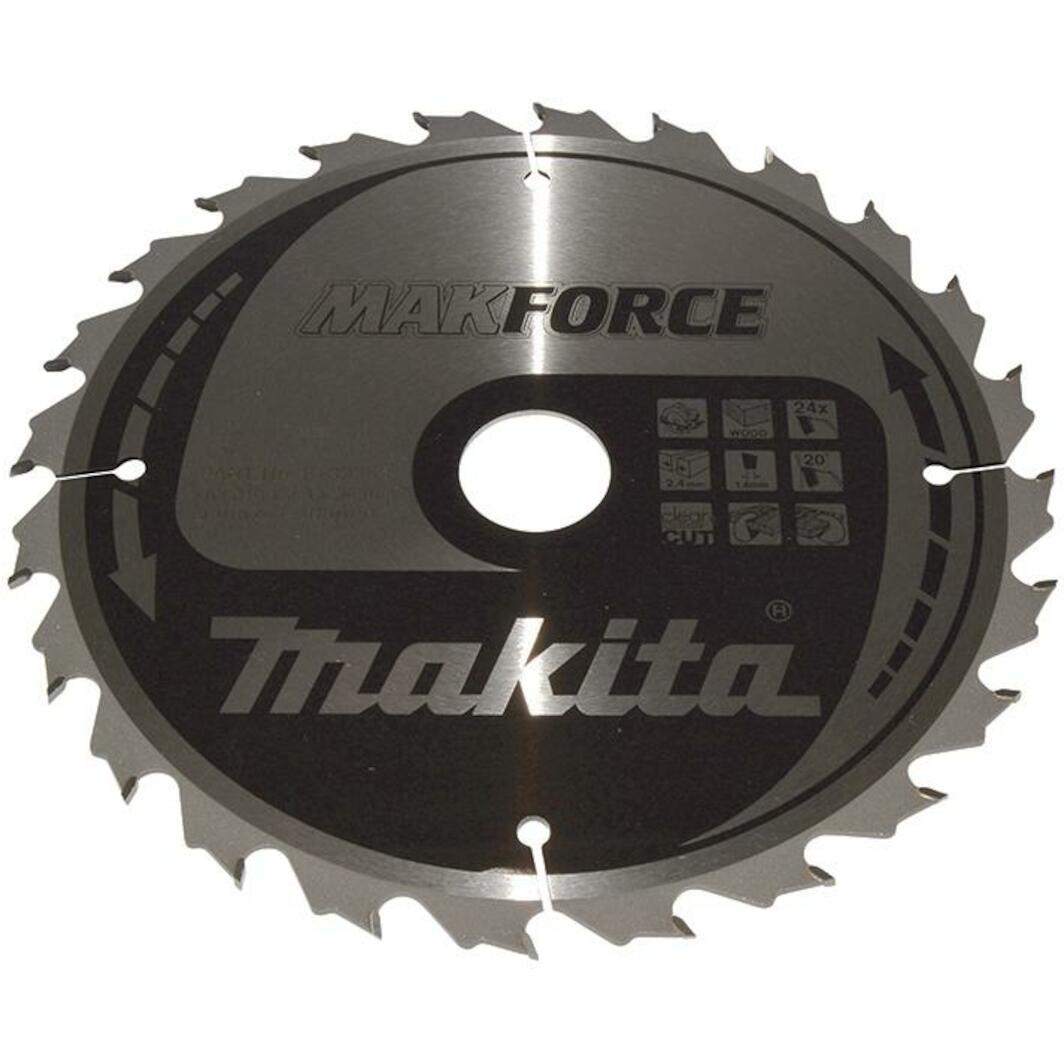 B-32188 - Lame de scie circulaire, Makforce T.C.T, 355 x 30 mm, 24 dents