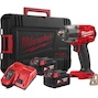 MILWAUKEE M18 FMTIW2P12-502X FUEL cordless impact spanner 1/2" with spring-loaded locking pin in HD Box (2x 5.0Ah battery + charger) - 4933478453
