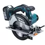 MAKITA DHS630RTJ 18V LXT accu-cirkelzaag 66mm 165mm in MAKPAC (2x 5,0Ah accu + lader)