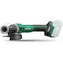 HIKOKI G1813DVEW4Z 18V cordless angle grinder 125mm with slide switch in cardboard box (without battery and charger)