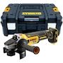 DEWALT DCG405NT-XJ 18V Brushless cordless angle grinder 125mm with slide switch in TSTAK case (without battery and charger)