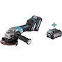 MAKITA GA029GM201 40Vmax XGT angle grinder 125mm with spoon switch in MAKPAC (2x 4.0Ah battery + charger)