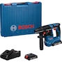BOSCH GBH 18V-18 accu-boorhamer met SDS plus in koffer (2x 2,0Ah accu + lader) - 0611927001