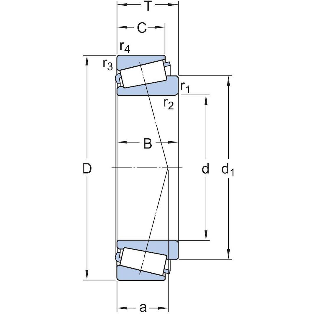 Roulements à Rouleaux Coniques 603049/11 - Précision Pour Charges Lourdes - 603049-11