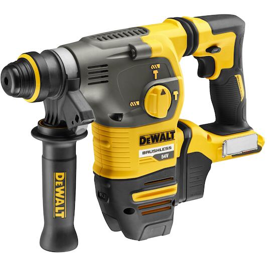 DEWALT DCH323NT-XJ 54V XR FLEXVOLT cordless combi hammer SDS-Plus 28mm in  TSTAK case (without battery and charger) - Main Image