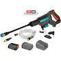 GARDENA AquaClean 24/18V P4A nettoyeur à pression sans fil moyen avec kit d'accessoires (1x batterie 2,5Ah + chargeur) - 14800-20