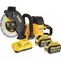 DEWALT DCS691X2-QW 54V XR FLEXVOLT cordless drill grinder 230mm (2x 9.0Ah battery + charger)
