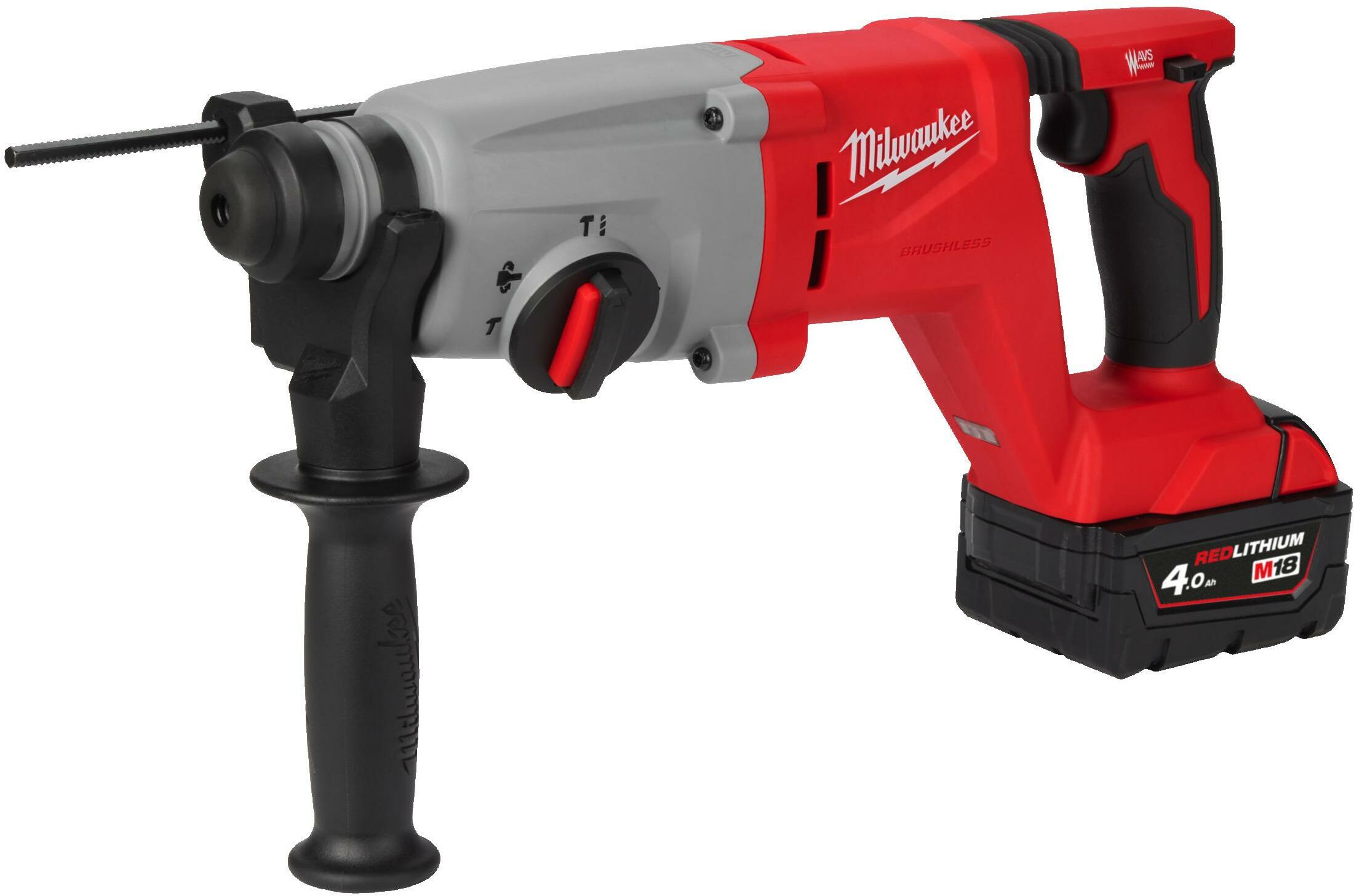 Milwaukee M18 BH-402C boorhamer SDS Plus | Roefs Montagetechniek