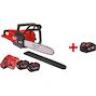 MILWAUKEE M18 FCHS35-122 FUEL accu-kettingzaag 35cm (2x 12Ah FORGE accu + lader) - 4933499223