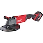 MILWAUKEE M18 FLAG230XPDB-121C Meuleuse d'angle à batterie FUEL 230mm avec interrupteur à palette dans la mallette (1x batterie 12Ah + chargeur) - 4933499241