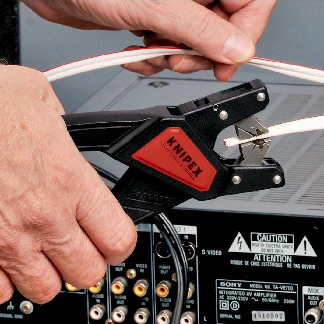 Pince à Dénuder Knipex 16 64 125 SB - Pour Câbles Plats Et Ronds - Neuf Sous Emballage D'origine