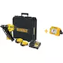 DEWALT DCN930P2-QW Agrafeuse de chantier sans fil 18V XR 9Ga en mallette (2x batterie 5.0Ah + chargeur)