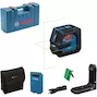 BOSCH GLL 20-22 G laser croix vert sans fil dans un étui (1x batterie 3.0Ah + câble de chargement USB-C) - 0601065602