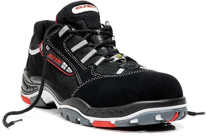 ELTEN Veiligheidsschoenen MOTION Low ESD S2, heren, sportief, licht, zwart, kunststof kap - maat 41