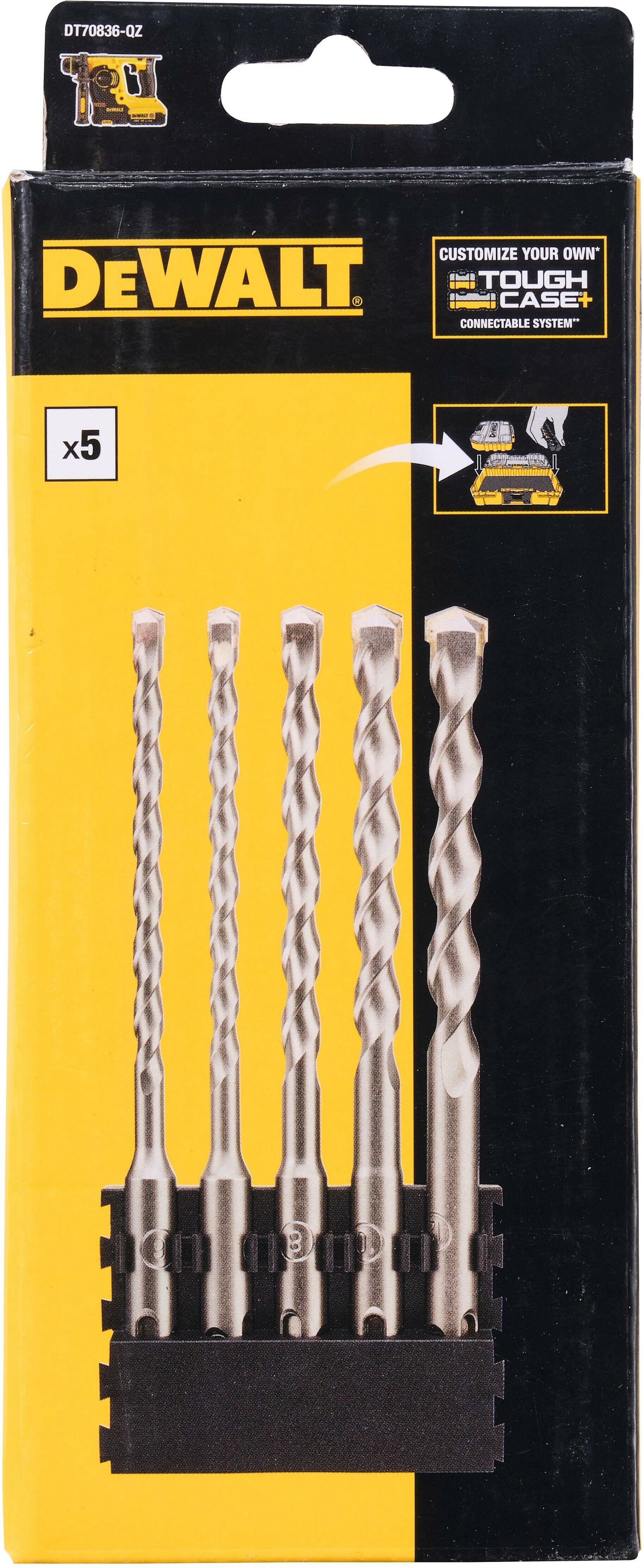Coffret de 7 forets SDS-PLUS XLR DT8976-QZ DEWALT Coffret de 7 forets SDS-PLUS XLR DT8976-QZ DEWALT