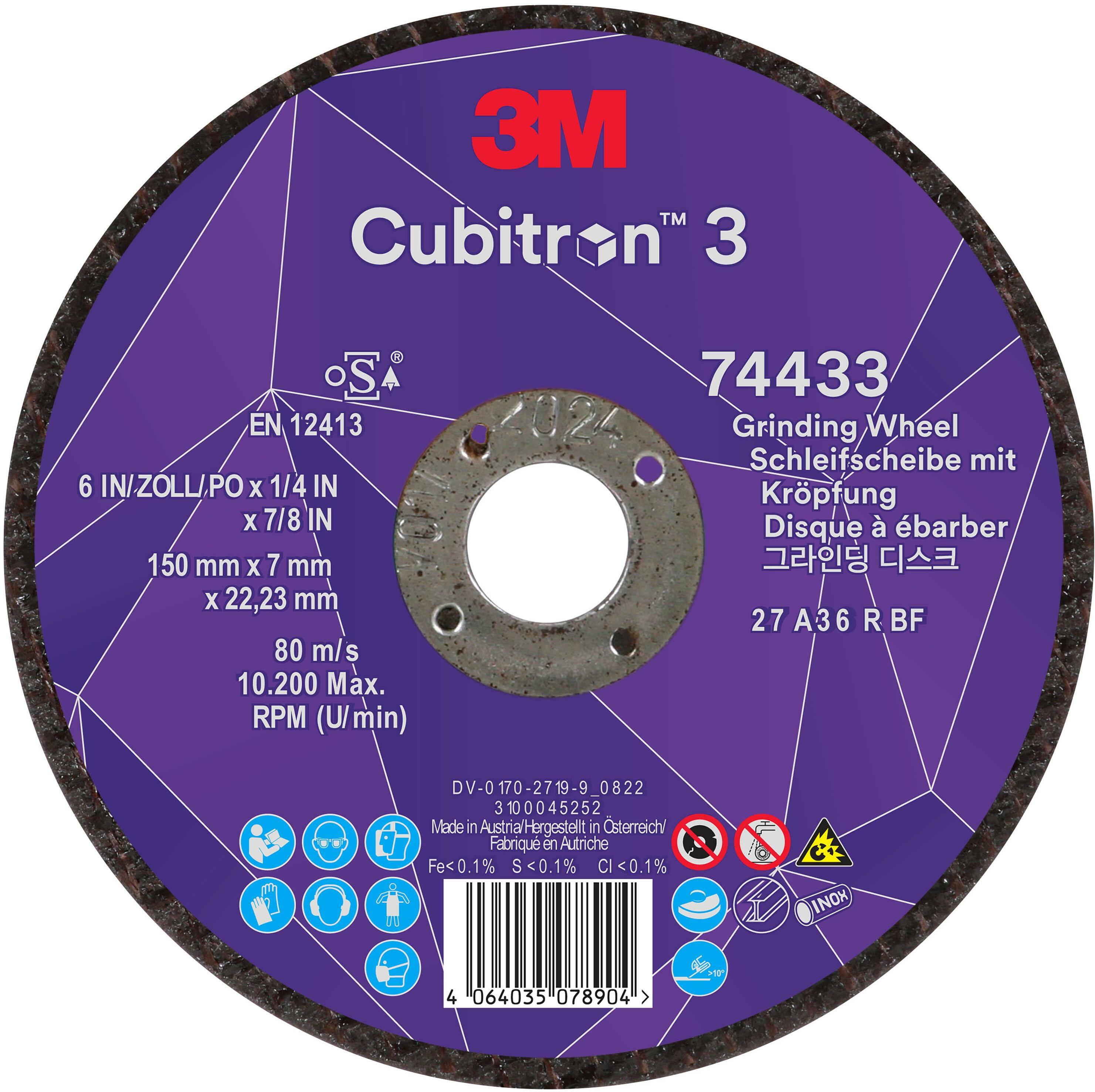 CCLIFE 1/2 inch wielnaafschuurmachine 150 mm met schuurwiel voor het verwijderen van roest van DIB wielnaven