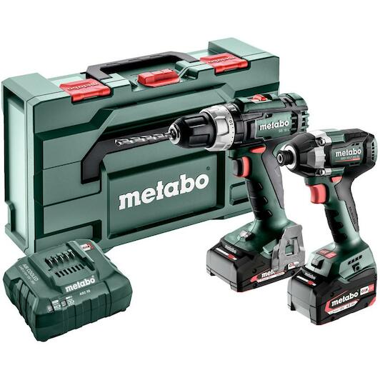 METABO COMBO-SET 18V cordless machine set SB 18 L SSD 18
