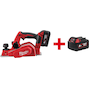 MILWAUKEE M18 BP-402C rabot sans fil en mallette de transport (2x 4.0Ah batterie + chargeur) - 4933451114