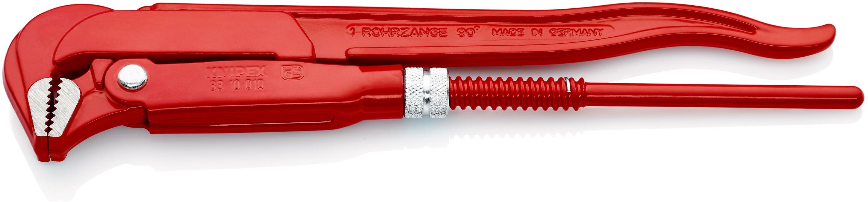 KNIPEX 83 10 015 pijptang 90° rood poedergecoat 420 mm KNIPEX 83 10 015 pijptang 90° rood poedergecoat 420 mm