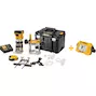 DEWALT DCW604P2-QW 18V XR Brushless cordless drop-in router with interchangeable soleplate in TSTAK (2x 5.0Ah battery + charger)