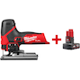 MILWAUKEE M12 FJS-0 FUEL cordless jigsaw in a cardboard box (without battery or charger) - 4933500574