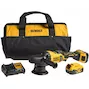 DEWALT DCM848P2-QW 18V XR Brushless haakse accu-polijstmachine excentrisch 125-180mm in draagtas (2x 5.0Ah accu + lader)