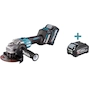MAKITA 40Vmax XGT angle grinder 125mm with slide switch in MAKPAC (2x 4.0Ah battery + charger) - GA023GM201