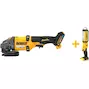 DEWALT DCG418SHDN-XJ 54V XR FLEXVOLT cordless angle grinder 125mm with deadman's switch (without battery and charger)