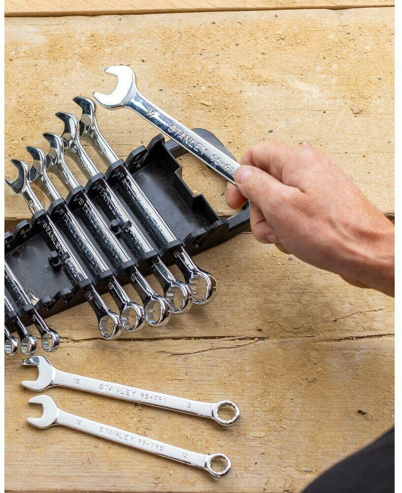 Promo Clé à Molette Jeu De 8 Clés Mixtes Chez Brico Cash