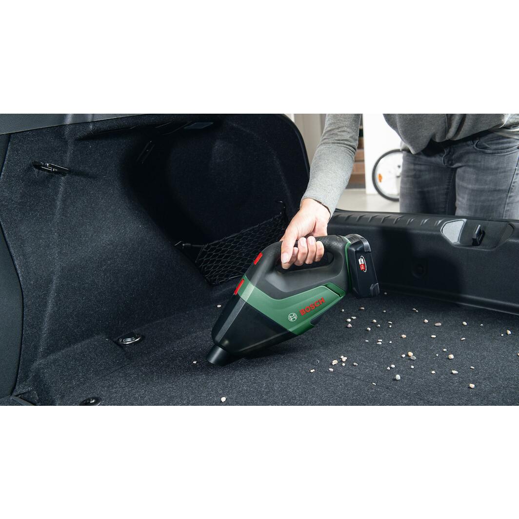 Aspirateur Sans Fil UniversalVac 18 De Bosch - Puissant Et Polyvalent Pour La Maison Et La Voiture