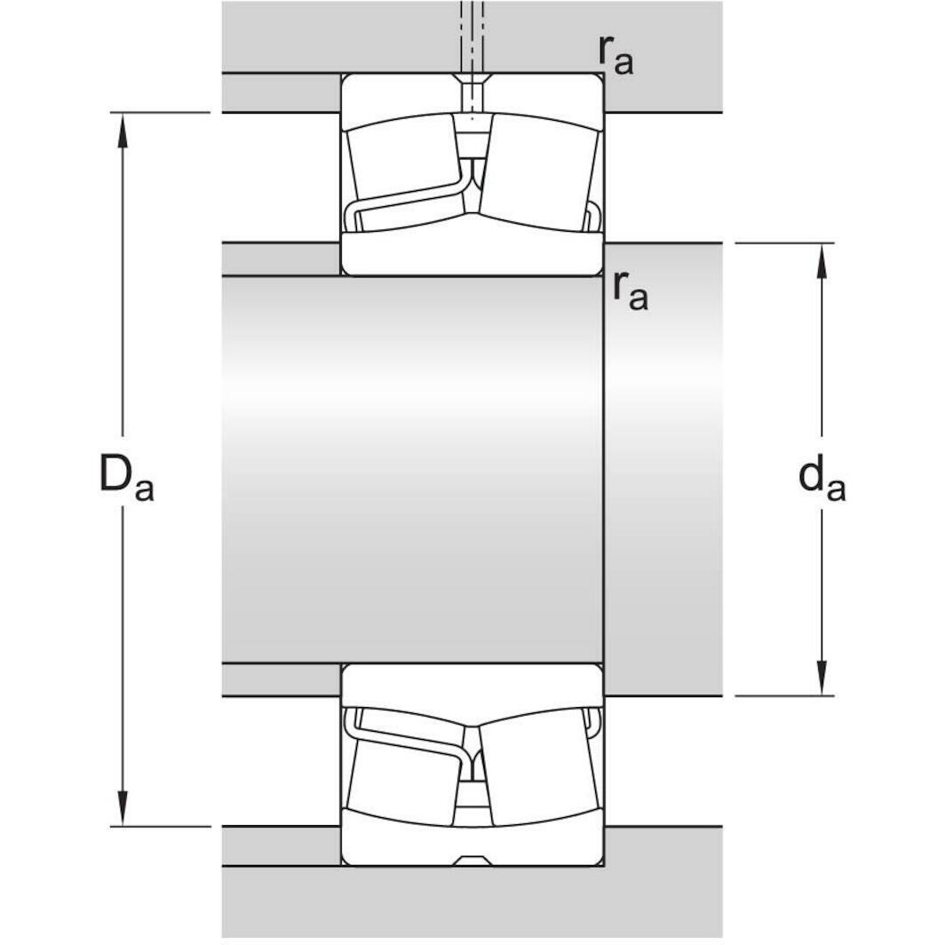 FAG Pendelrollenlager 22214 E1 XL K C3 Innen 70 mm Au FAG Pendelrollenlager 22214 E1 XL K C3 Innen 70 mm Au