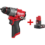 MILWAUKEE M12 FDD2-0 FUEL subcompacte accu-schroefboormachine (zonder accu en lader) - 4933479872