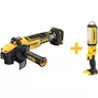 DEWALT DCG409VSNT-XJ 18V XR FLEXVOLT Advantage variable-speed angle grinder 125mm in TSTAK (without battery and charger)