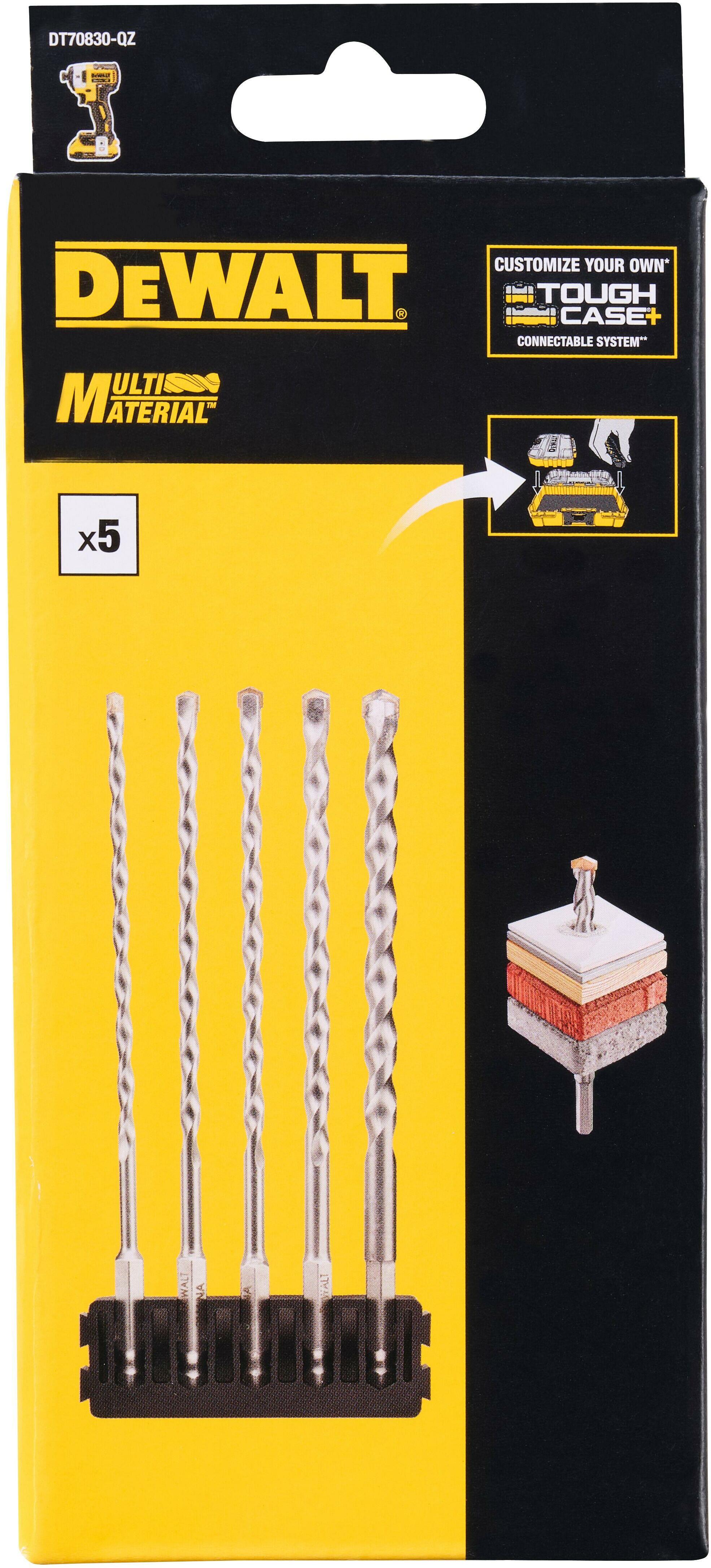 DeWALT Toughcase DT70708-QZ boor- en bitset