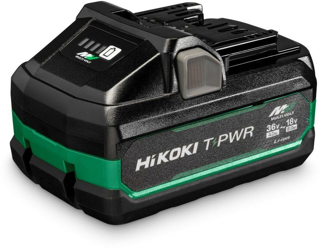HIKOKI BSL3640MVT T-PWR Multi-Volt Li-ion accu 36V 4.0Ah/18V 8.0Ah ...